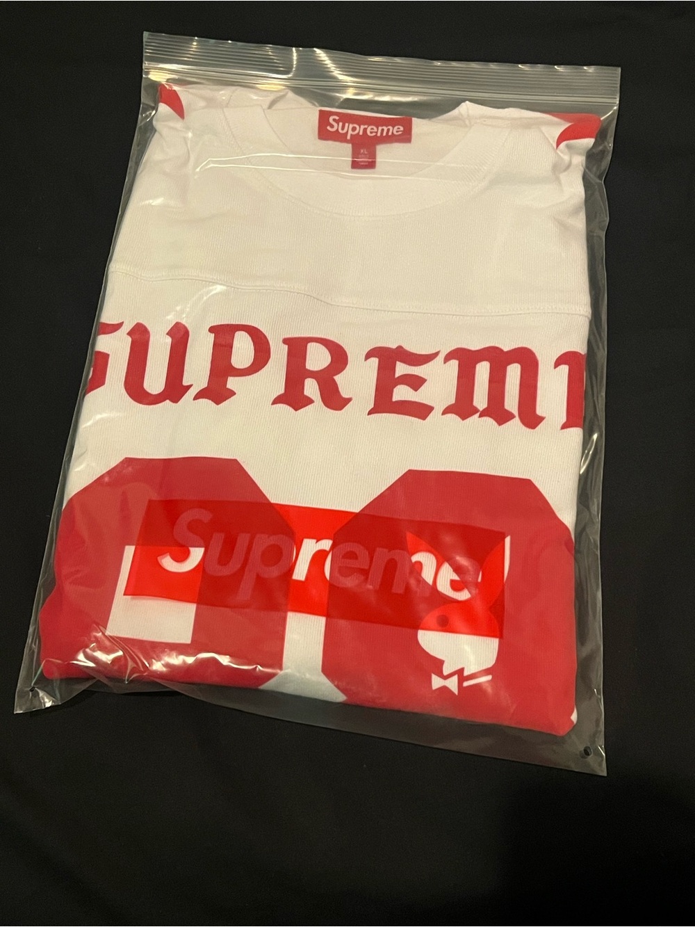Supreme Playboy football tee